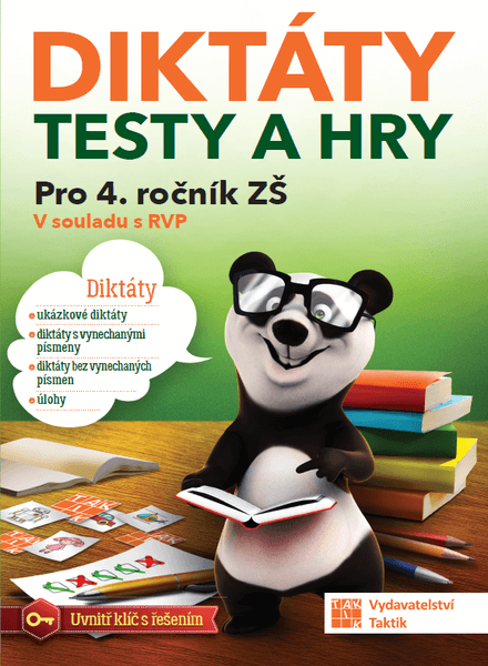 Diktáty, testy a hry pro 4. ročník