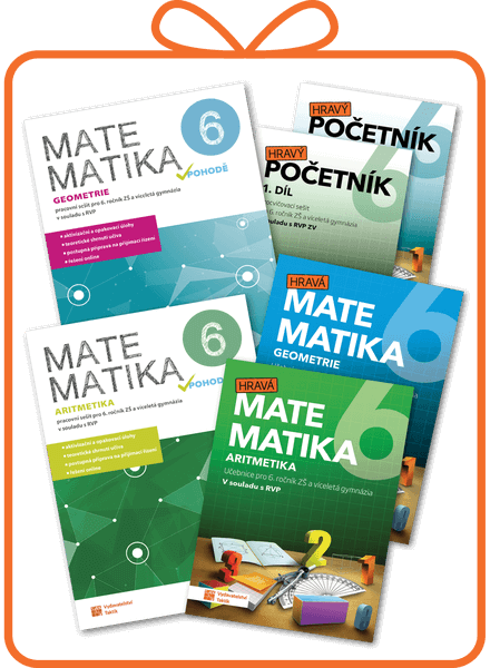 Balíček Hravá matematika 6 - pracovní sešit v pohodě