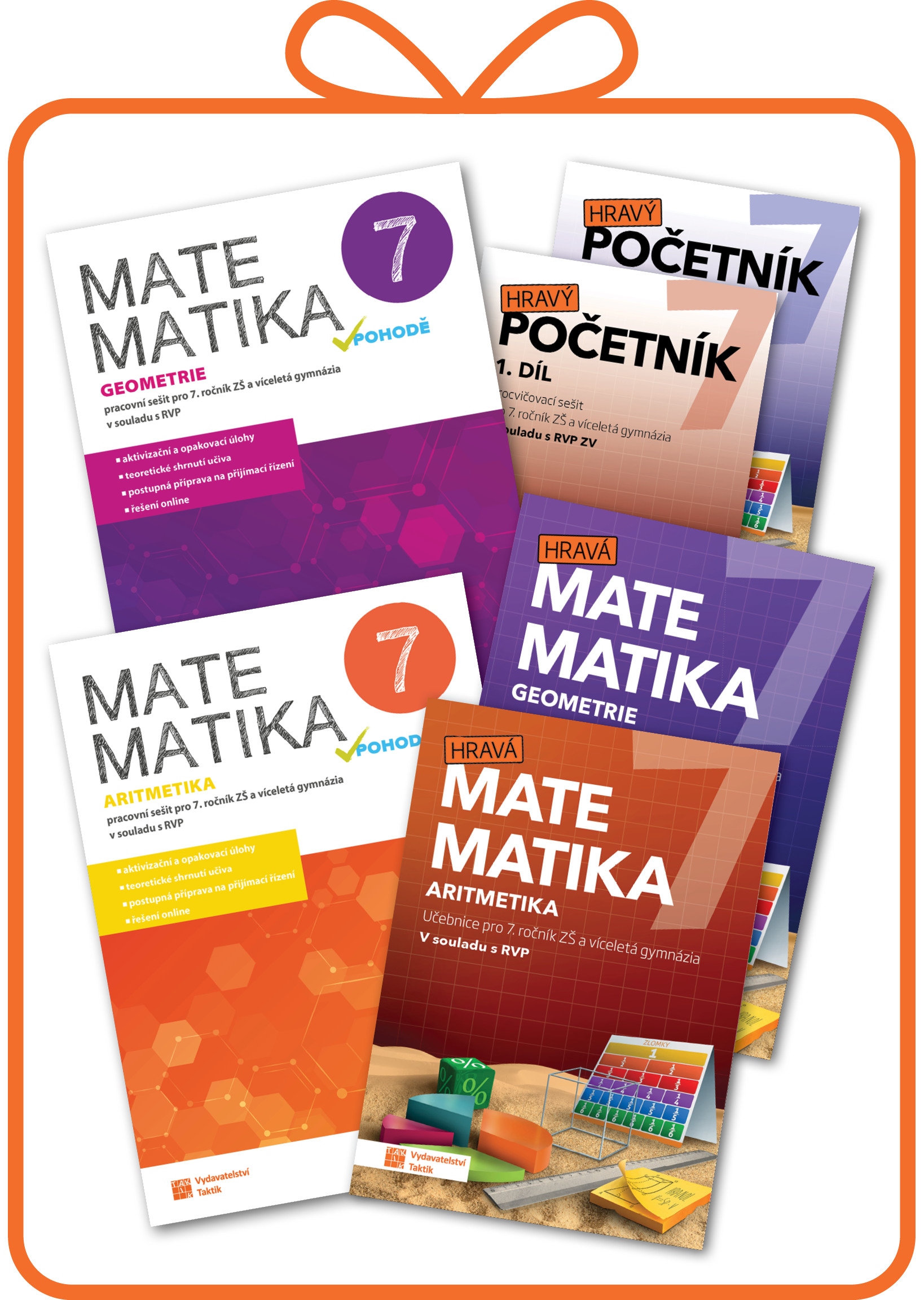 Balíček Hravá matematika 7 - pracovní sešit v pohodě