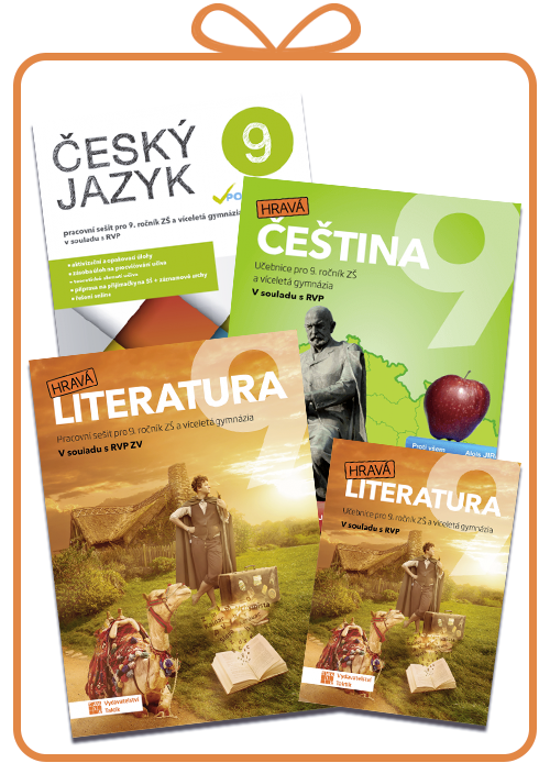 Balíček Hravá čeština 9 a Hravá literatura 9 - pracovní sešit v pohodě