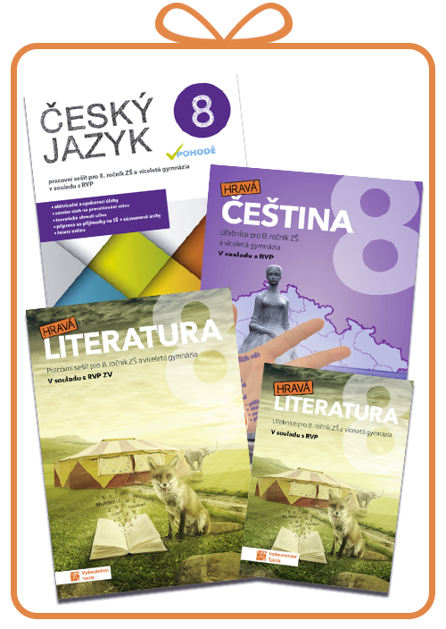 Balíček Hravá čeština 8 a Hravá literatura 8 - pracovní sešit v pohodě