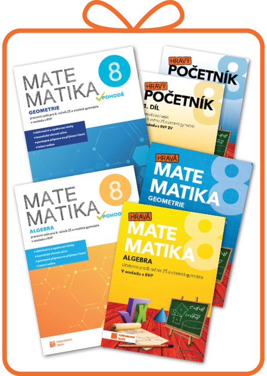 Balíček Hravá matematika 8 - pracovní sešit v pohodě