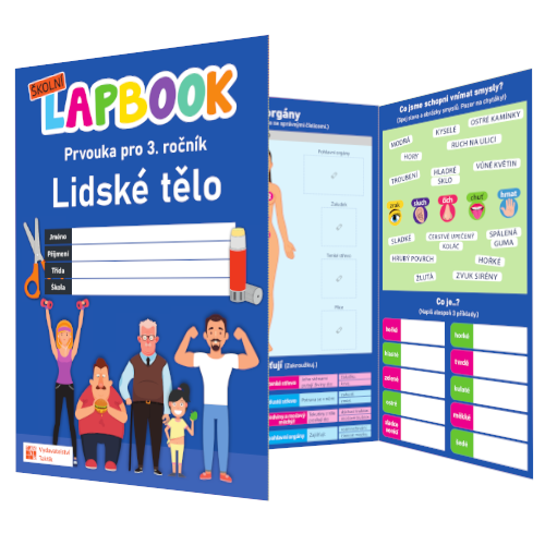 Školní lapbook - Lidské tělo - pro 3. ročník ZŠ