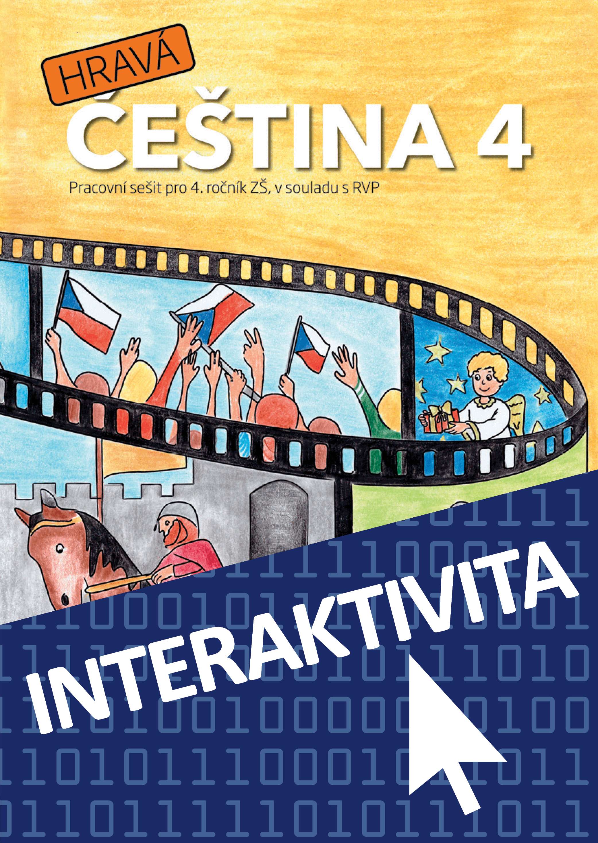 Interaktivní sešit Hravá čeština 4 (na 1 rok)