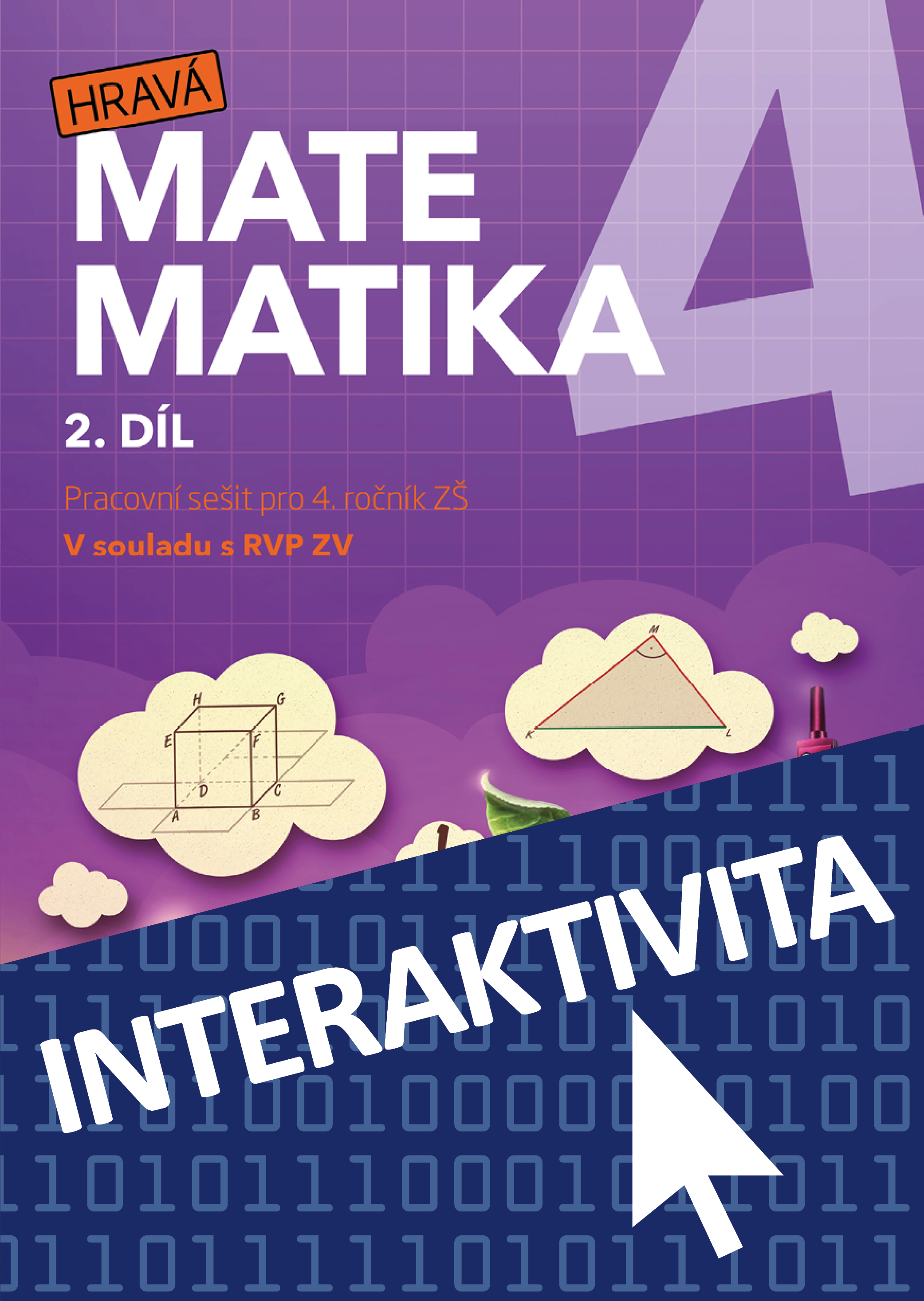 Interaktivní sešit Hravá matematika 4 - 2. díl (na 1 rok)