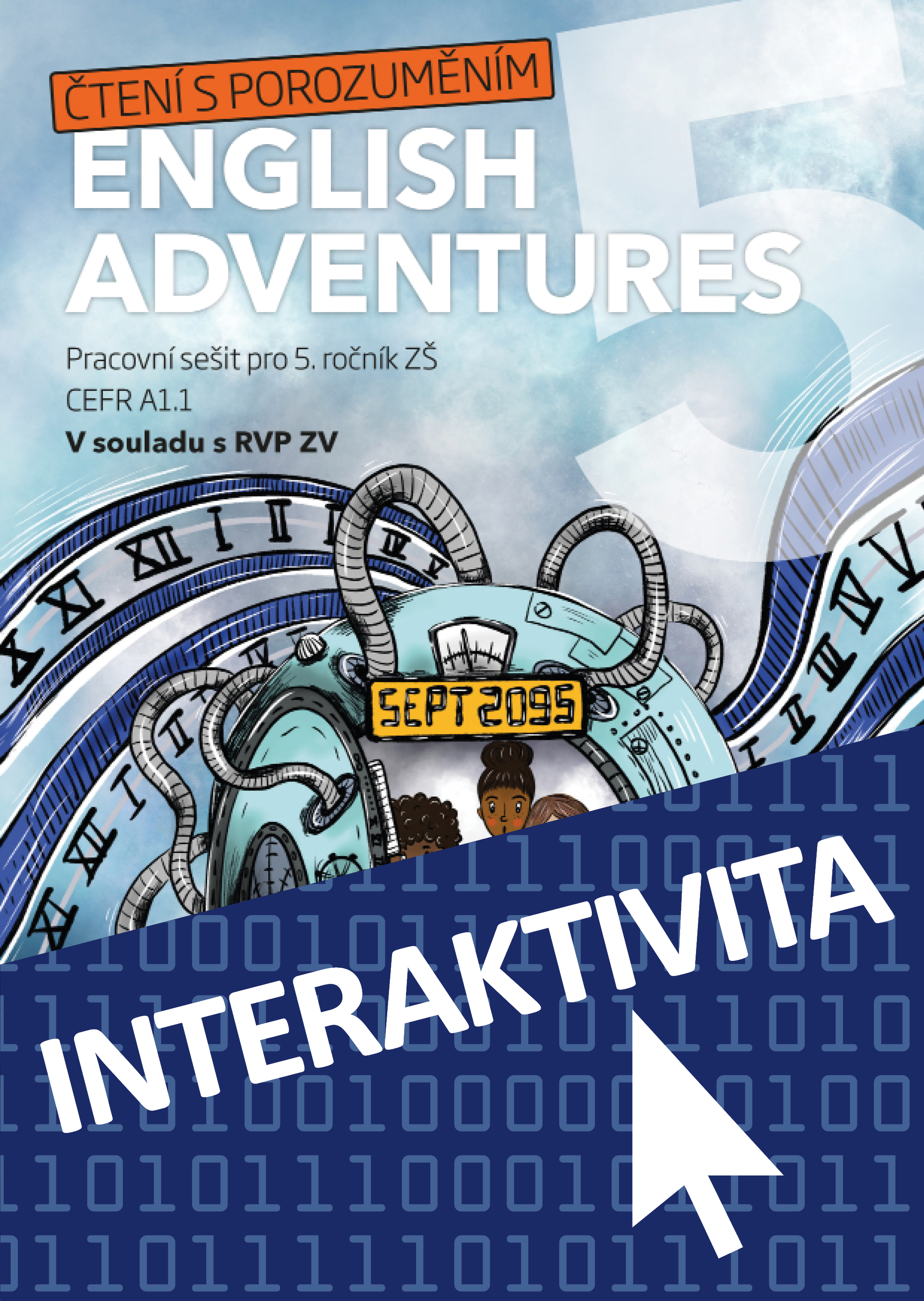 Interaktivní sešit Čtení s porozuměním English adventures 5 (na 1 rok)