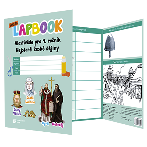 Školní lapbook - Vlastivěda: Nejstarší české dějiny - pro 4. ročník ZŠ